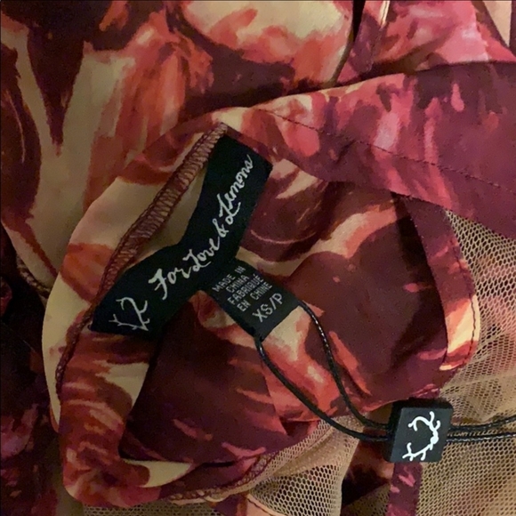 🍋For Love and Lemons Wild Roses Mini Dress - Picture 5 of 13